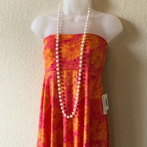 LuLaRoe Bright Floral Maxi Skirt - NWT